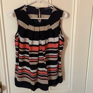 Striped Tommy Hilfiger sleeveless blouse